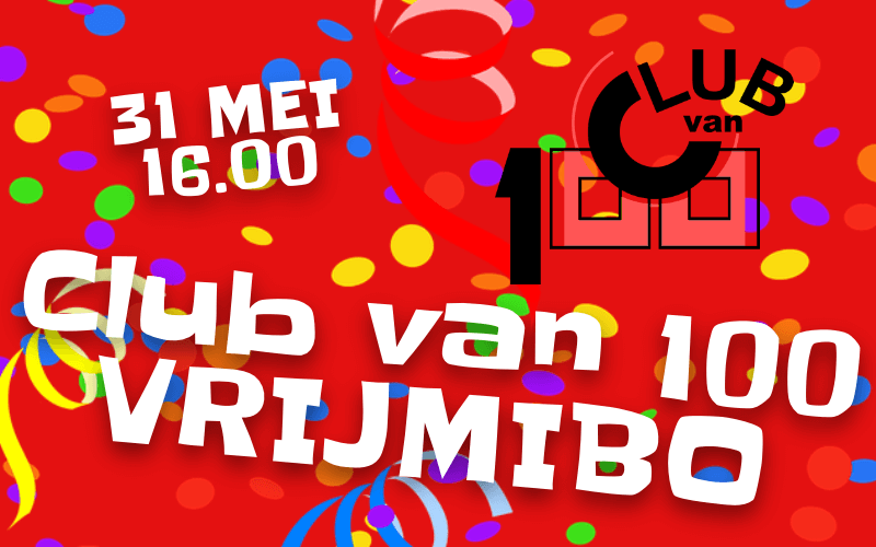 Aanmelden Club van 100 VrijMiBo