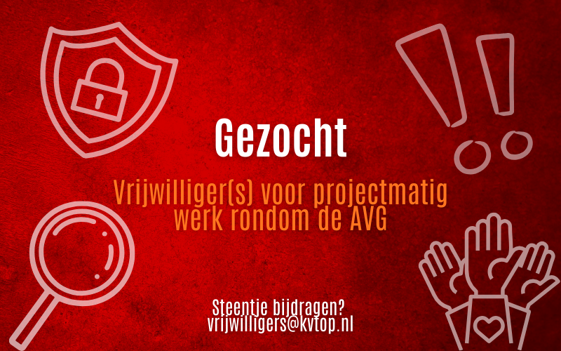 Vacature: Projectmatig werk rondom de AVG