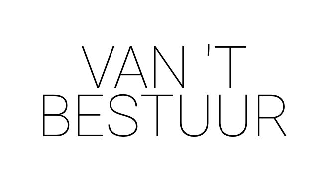 Nieuwe bestuursleden