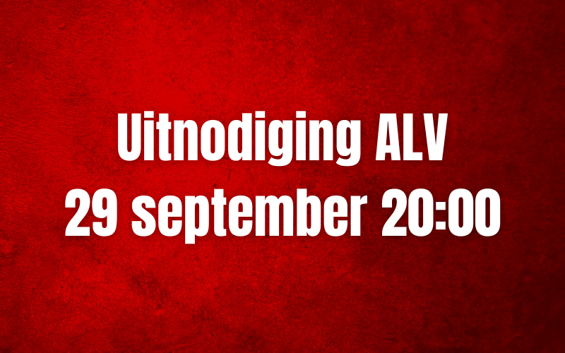 Uitnodiging Algemene Leden Vergadering 29 september 2025