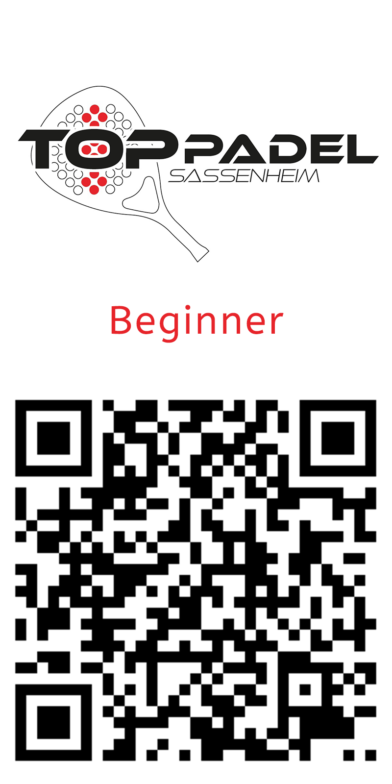 Padel groep Beginner