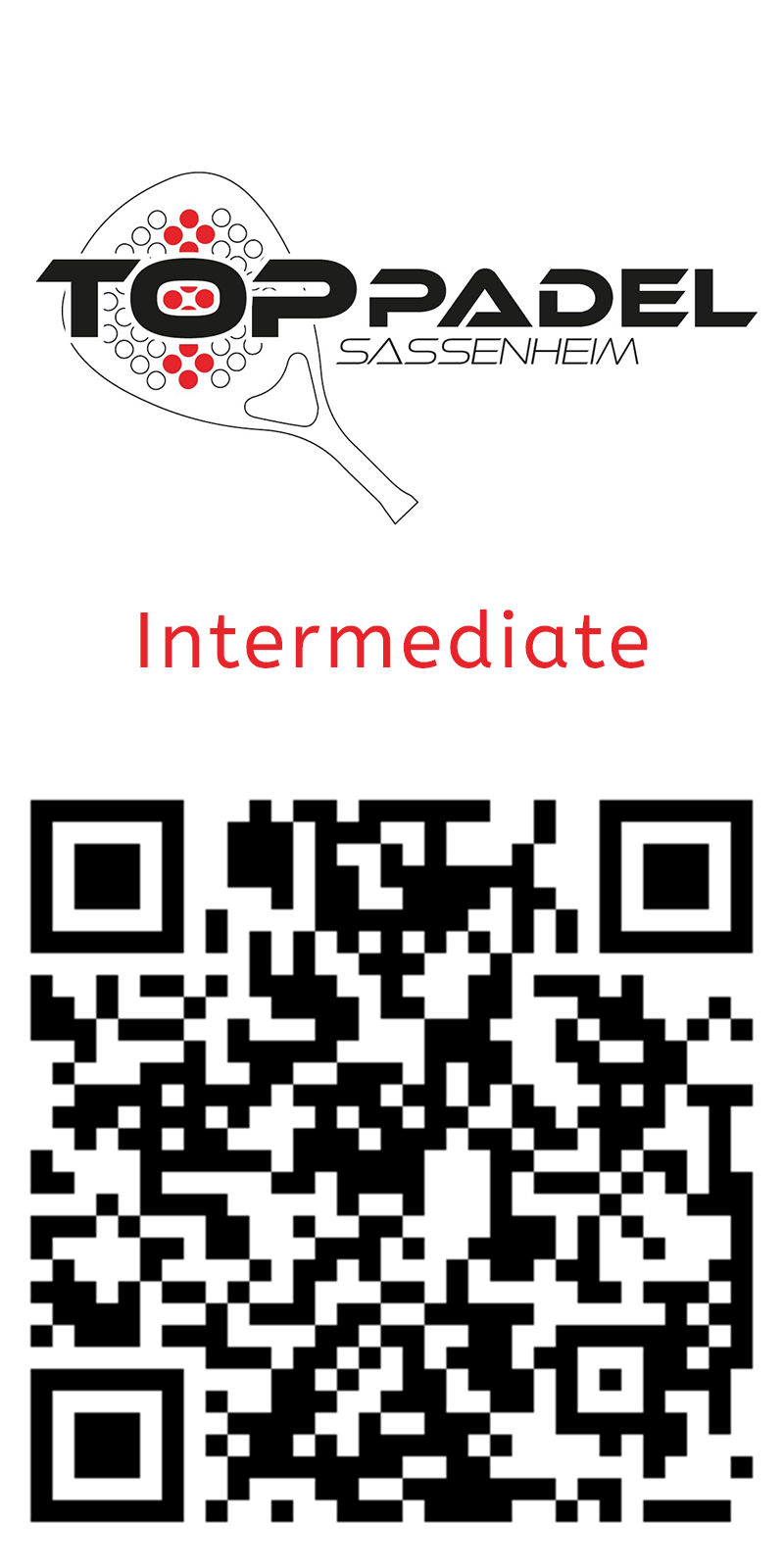 Padel groep Intermediate