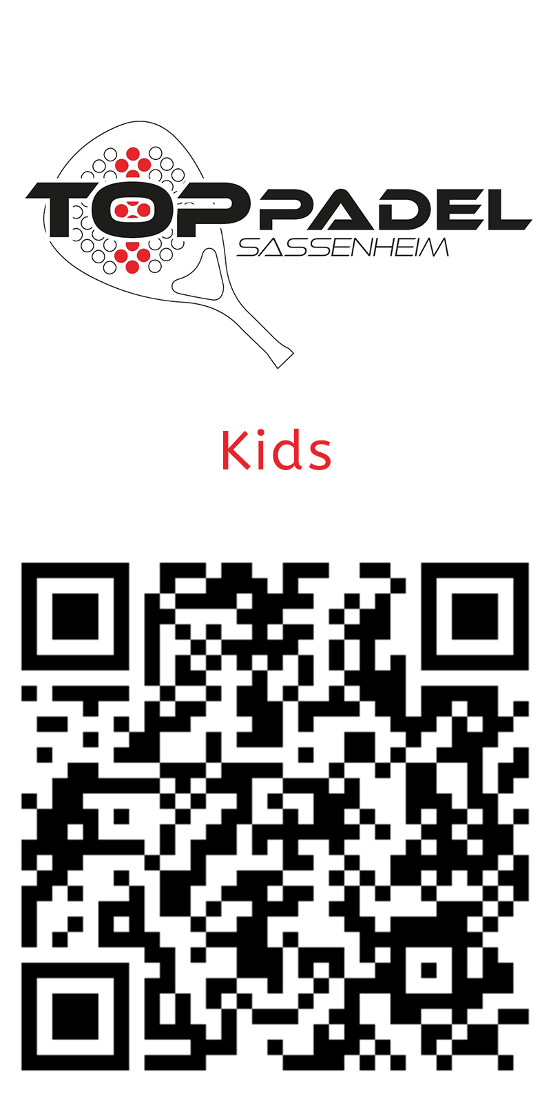 Padel groep Kids